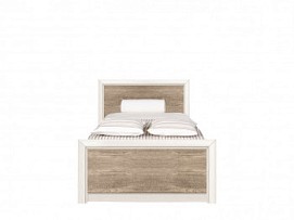 Кровать Коен LOZ 90х200 без основания ясень снежный