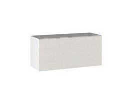 Шкаф АГ-80 (360), Виста (800*316*360) Экокожа Белый, 26233