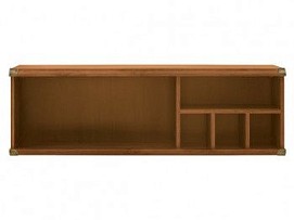 Полка Индиана JPOL/120 дуб саттер - Выставка м. Марьина роща