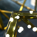 Стол журнальный Signal SILVER A (дымчатый/золотой) | изображение 3