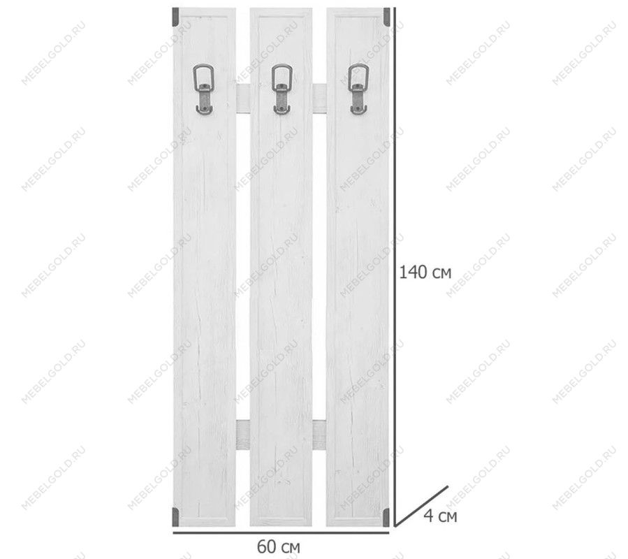 Вешалка Индиана JWIE/60 сосна каньон | изображение 4
