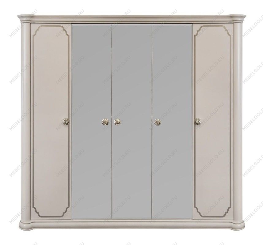 Шкаф Лали 5-дверный бежевый | изображение 2