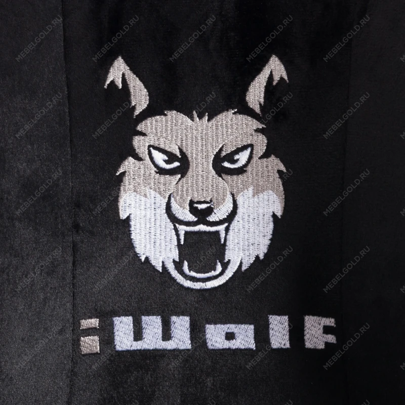 Компьютерное кресло iWolf, ткань, черный/серый | изображение 14