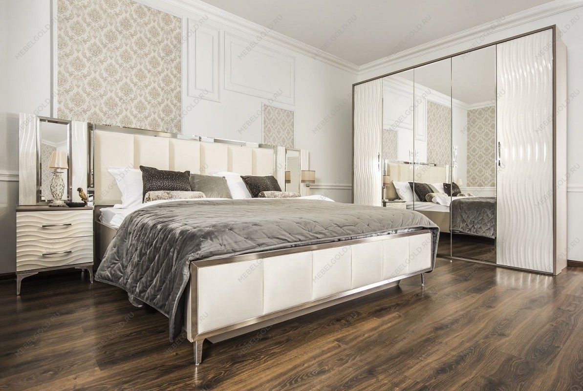 Кровать Гравита 180x200 см белый глянец | изображение 2