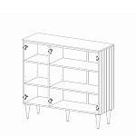 Тумба Лоренсо Белый МН-043-05 | изображение 1