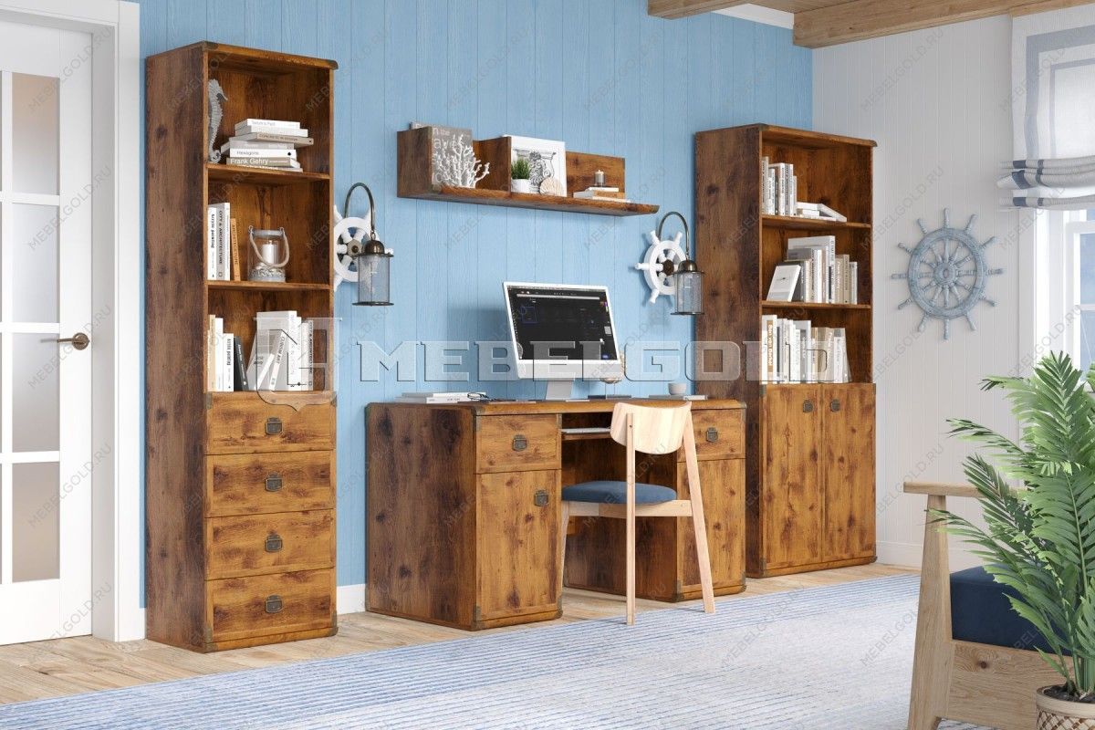 Стеллаж Индиана JREG2DO дуб саттер | изображение 4