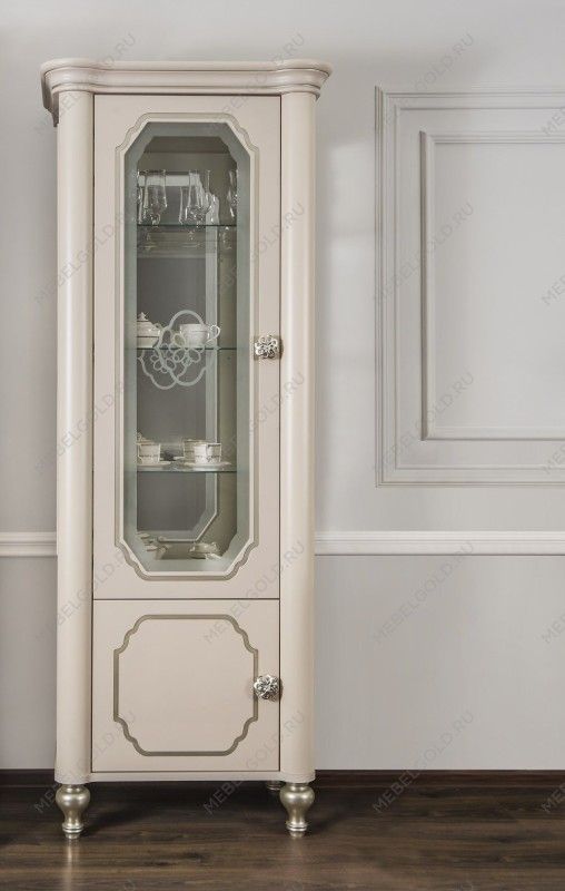 Витрина Лали 1-ств бежевый | изображение 2