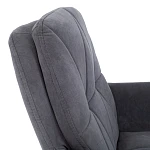 Кресло GARDA, флок, серый, 29 | изображение 5