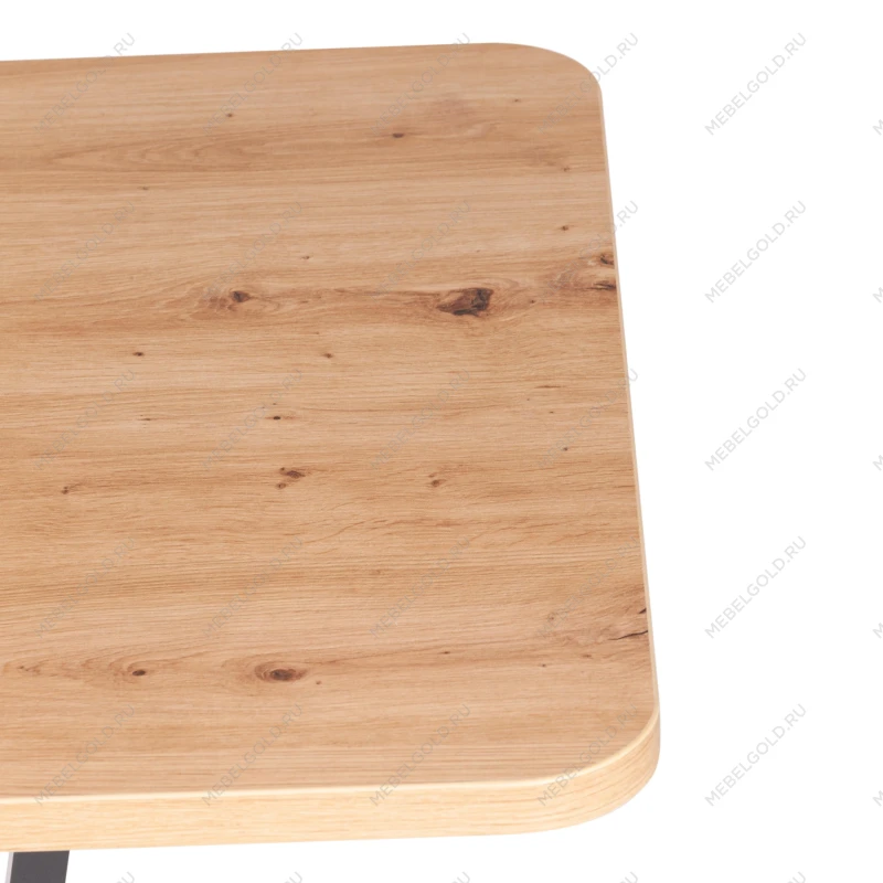 Стол обеденный FOX раздвижной, ЛДСП, 68.6x110-145x75 см, Дуб артисан/Графит | изображение 9