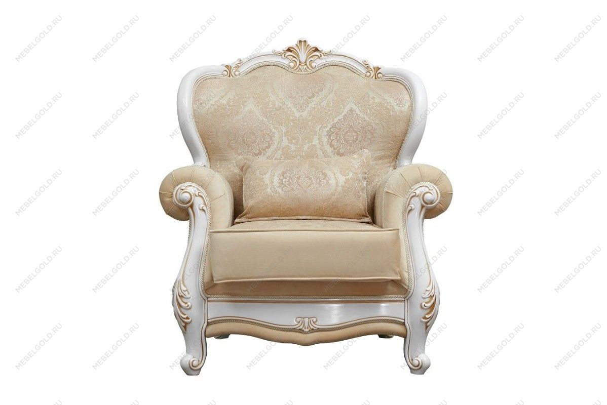 Кресло Натали белый глянец | изображение 1