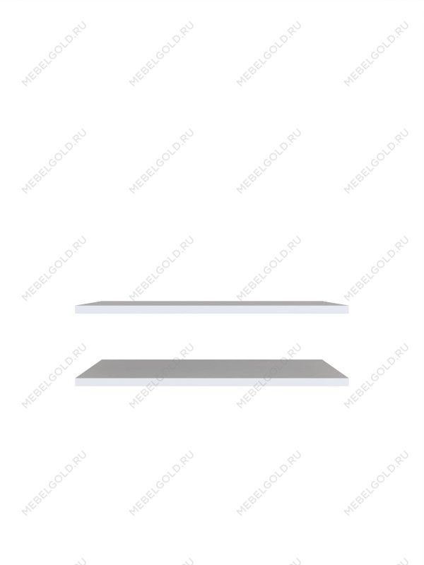 Комплект полок шкафа МОБИ (MOBI) POL/50/56 (2 шт.) к шкафу SZF/50, белый | изображение 1
