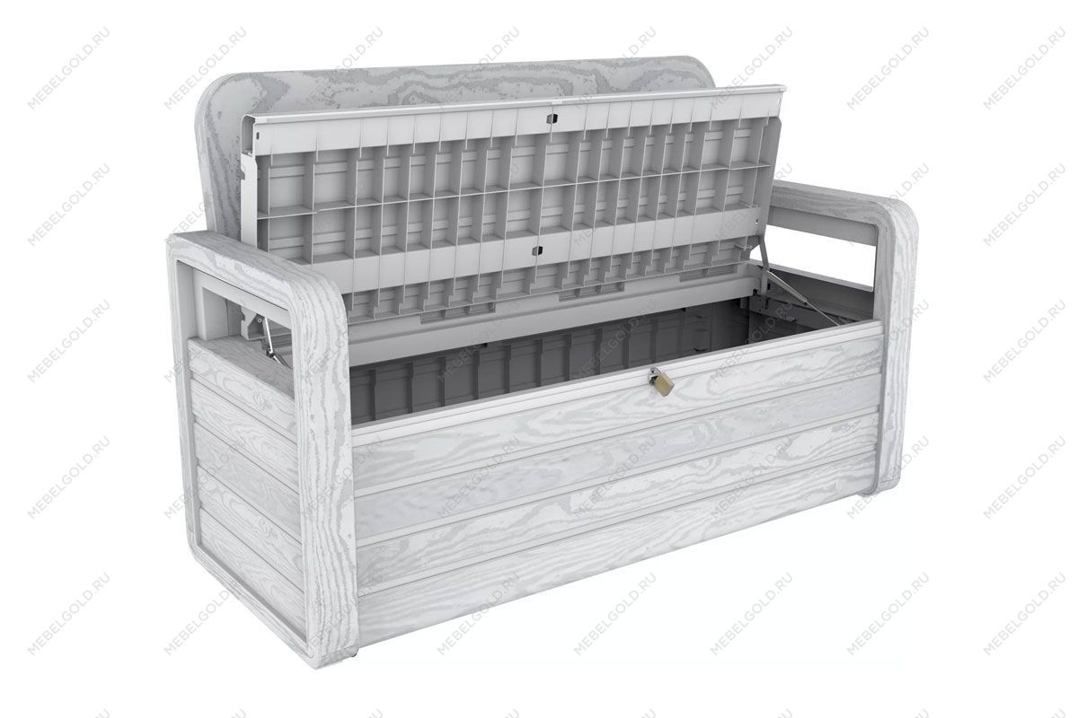 Сундук-лавочка Toomax, 270 л, белый | изображение 2