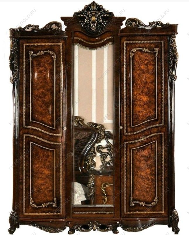 м. Марьина Роща - Шкаф Джоконда 3-дверный корень дуба глянец