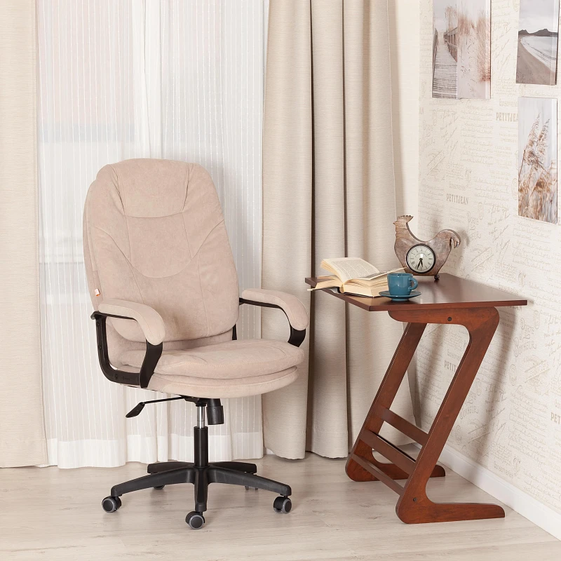 Кресло COMFORT LT (22), флок, бежевый, 7 | изображение 16