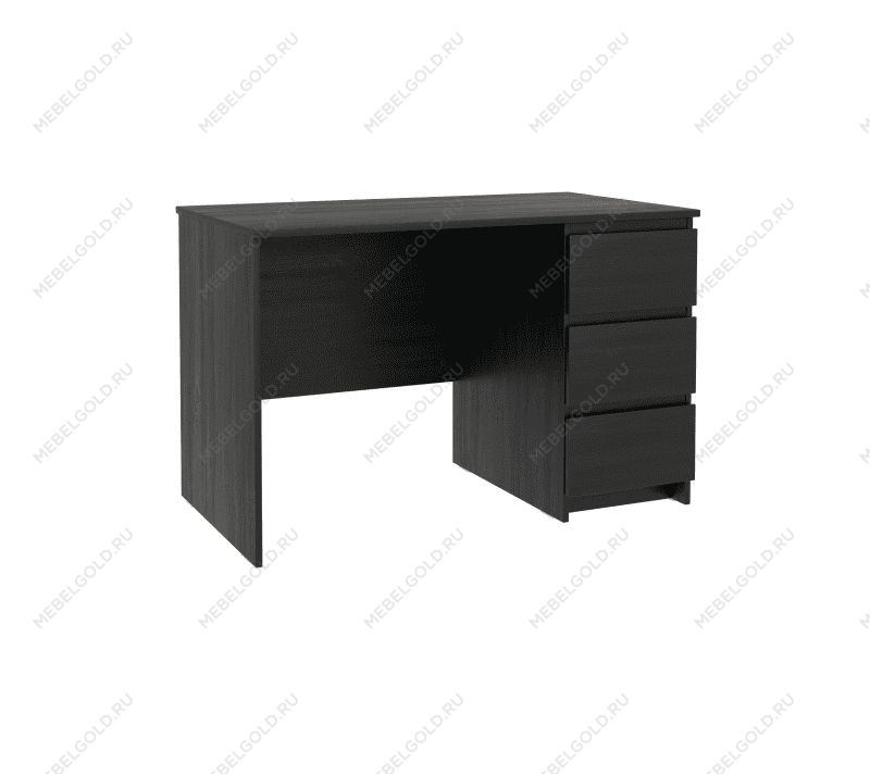 КАСТОР (KULLEN) стол письменный ИКЕА / IKEA 3 ящика 116х65 Дуб Венге | изображение 4