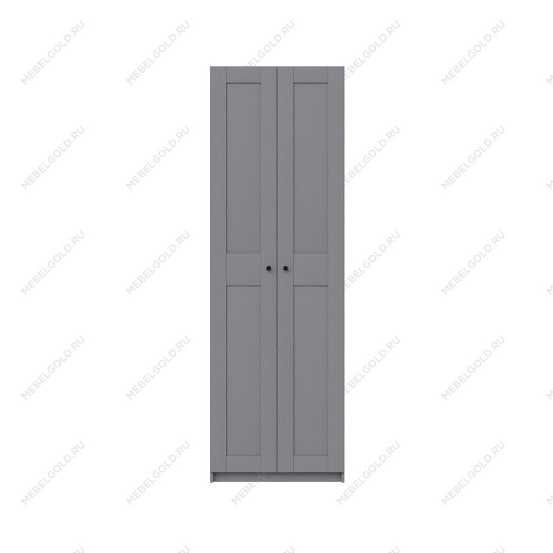 МАКС шкаф 2 двери 75х38х233 серый | изображение 1