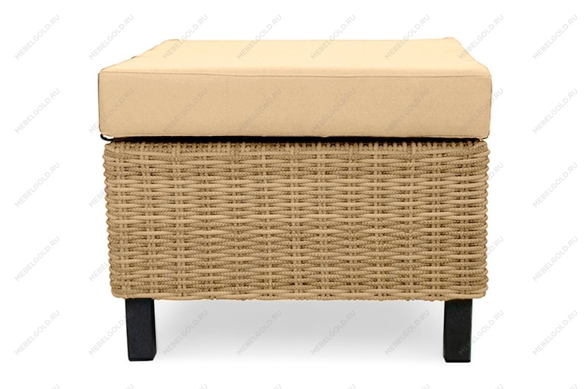 MOKKA BELLA пуф малый, соломенный