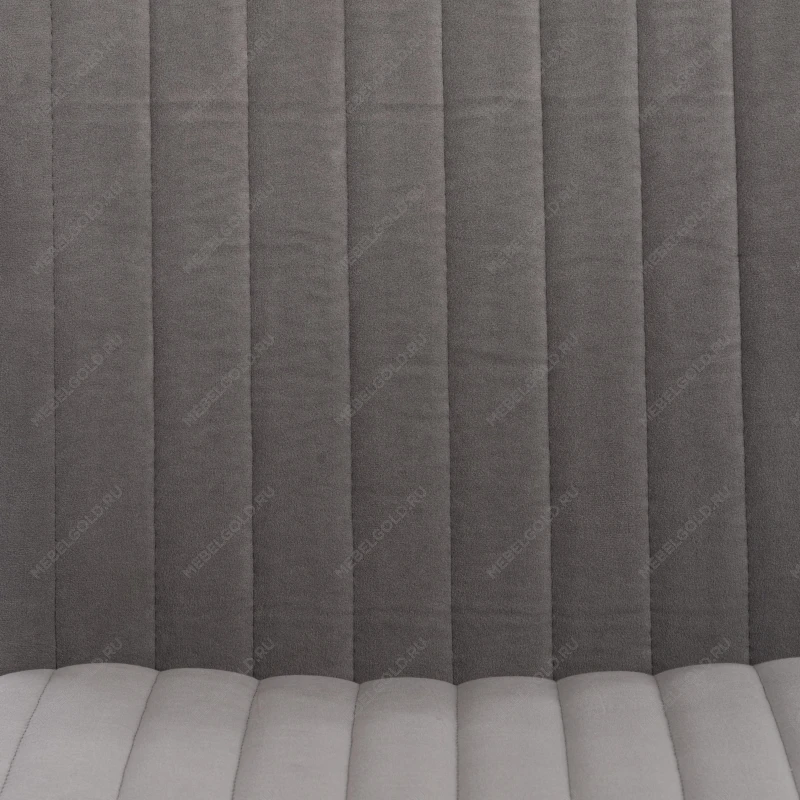 Стул обеденный Monte Carlo, флок, серый/черный, 29, 50х55х93 | изображение 6