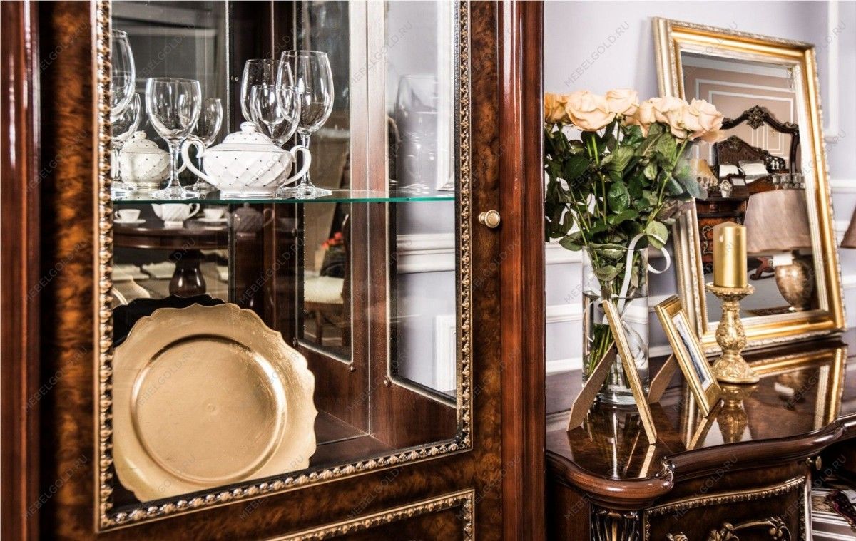 Витрина Джоконда корень дуба глянец | изображение 5