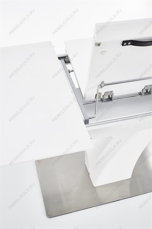 Стол обеденный Halmar PALERMO, раскладной (белый матовый) | изображение 3