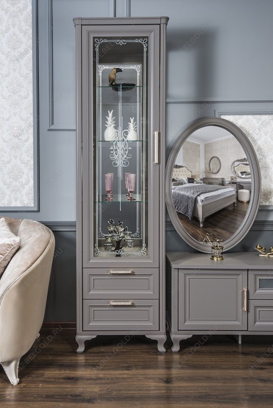 Гостиная Мокко 1+тв+1 серый камень | изображение 5