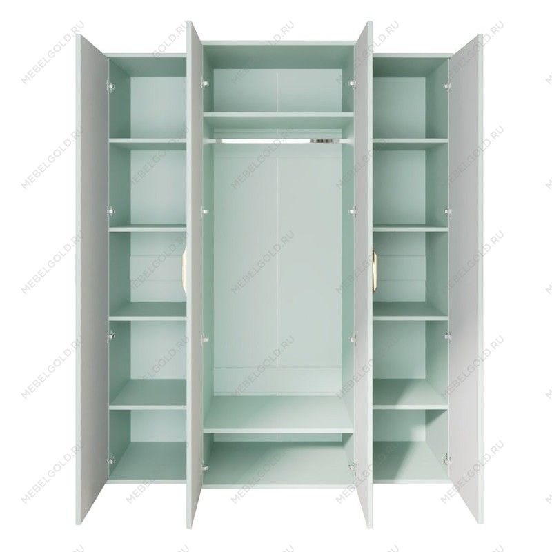 Шкаф Замира 4-дверный оливковый | изображение 1