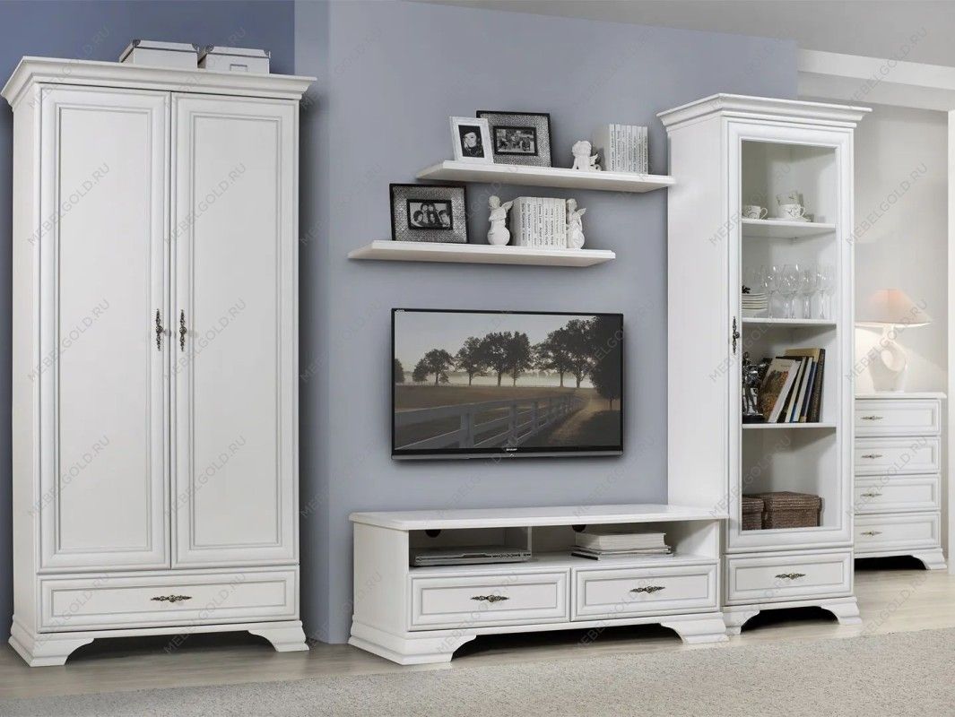 Шкаф-витрина Кентаки REG1W1S белый - Выставка Лобня | изображение 4