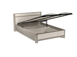 Кровать 1400 с подъемным механизмом, Лацио (1600*2164*900) Серый камень