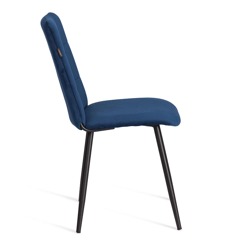 Стул обеденный Asti, TREND, велюр, Blue (синий), 47х54х86 см | изображение 1