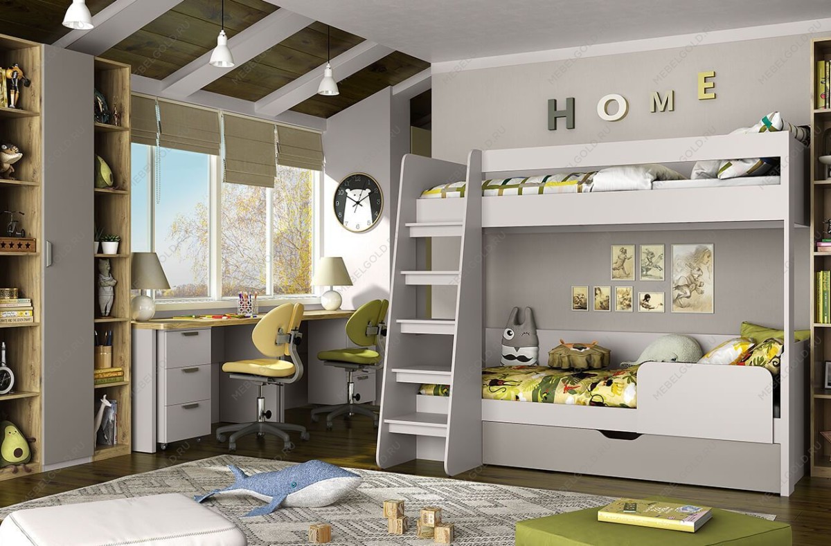 Кровать двухъярусная Модерн | изображение 1