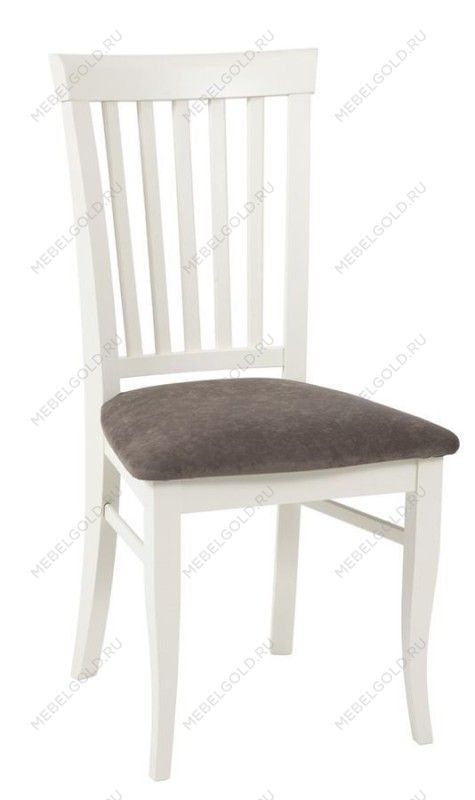 Стул полумягкий Лотос (Слоновая кость/ткань Опера какао)