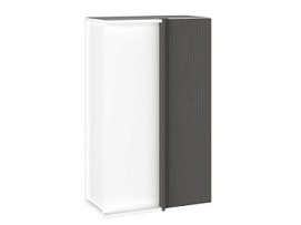 Шкаф 960 ШВП-60 правый, Виста (600*350*960) Экокожа Серый, 26719