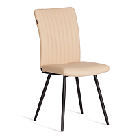 Стул обеденный Monte Carlo, TREND, экокожа, бежевая, 49х51х93 см