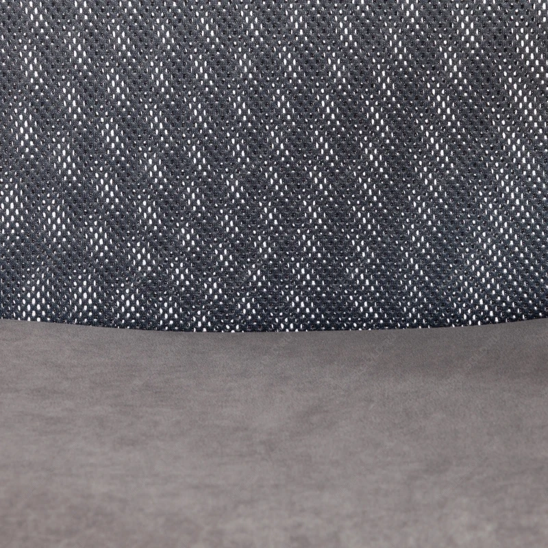 Кресло PRACTIC (мп), флок/кож/зам, серый/металлик, 29/W-12/36 | изображение 7