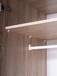 БРИМНЭС / СИРИУС Полка для шкафа ИКЕА / IKEA , Дуб Сонома | изображение 5