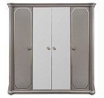 Шкаф Лали 4-дверный серый камень | изображение 1