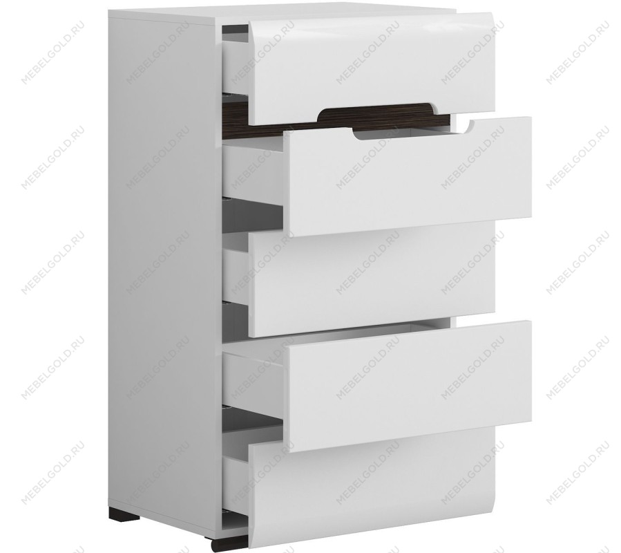 Комод Ацтека KOM5S/10/6 белый | изображение 1