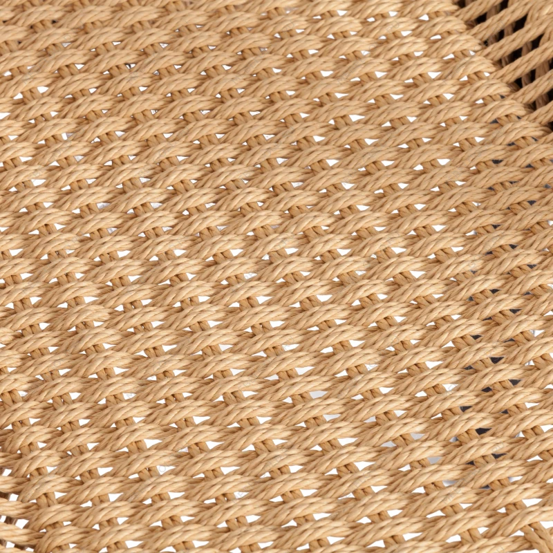 Стул MIDGARD, дерево вяз/бечевка, черный, 50х51х78,5 см | изображение 7