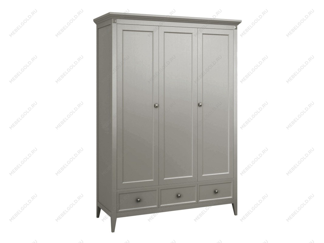 Шкаф трехстворчатый Manhattan (Серый) | изображение 1