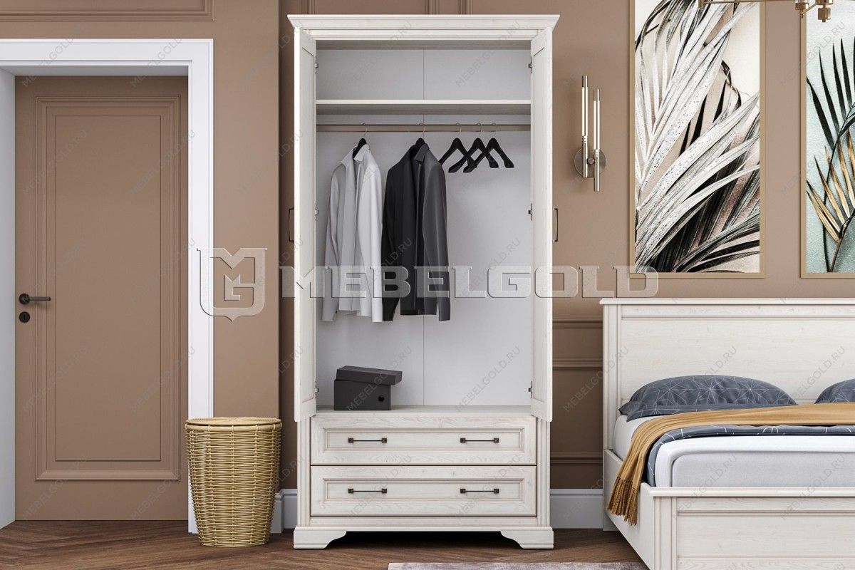 Шкаф Стилиус SZF2D2S (Лиственница сибирская) | изображение 3