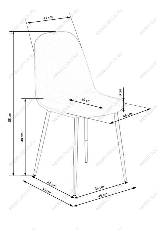 Стул кухонный Halmar K379 (темно-зеленый) | изображение 10