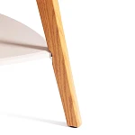 Журнальный стол RIO, мдф, 65х65х50 см, крем/дуб светлый | изображение 4