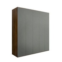 Шкаф 5-ти дверный Bogemia Woodline Air (Серый) БМШ2/5(0)