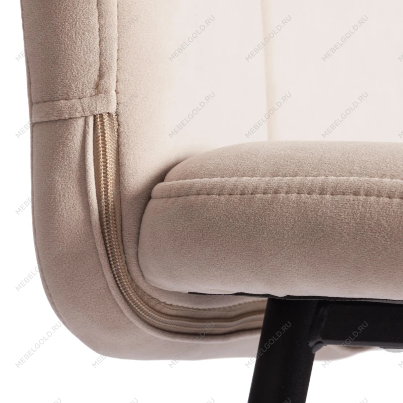 Полубарный стул Medeo/Медео, велюр, бежевый, 7, 42х56х102 см | изображение 7
