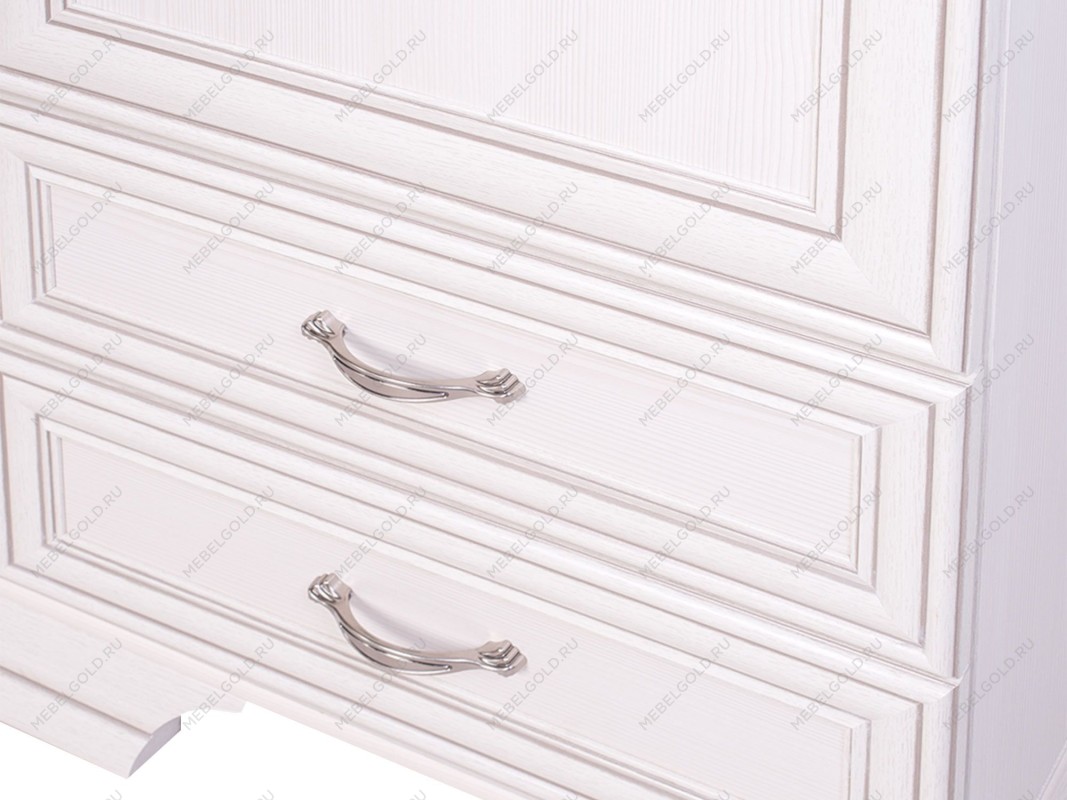 Шкаф 1-створчатый Тиффани 1D2S вудлайн кремовый | изображение 6