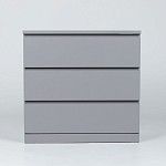 МАЛЬМ / VARMA Комод ИКЕА / IKEA 3 80х77х40, серый | изображение 2