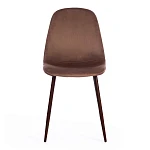 Стул BREEZE (mod. 4724), Велюр/металл, 44 х 53 х 87 см, Brown (коричневый) HLR11 / орех | изображение 4