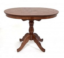 Стол обеденный Овальный-0110 (средний тон)