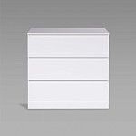 Варма Прайм 3 комод 80x77x48, белый | изображение 1