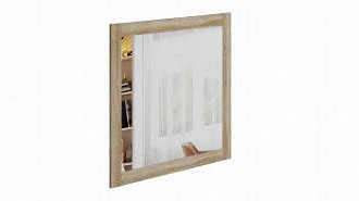 БРИМНЭС / СИРИУС зеркало ИКЕА / IKEA навесное 78х78 сонома